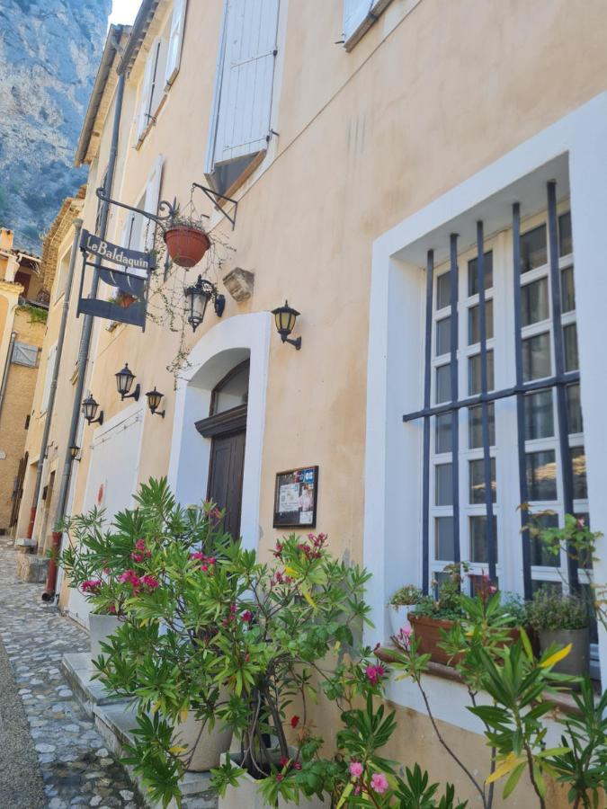Bed and Breakfast Le Baldaquin Moustiers-Sainte-Marie Exterior foto